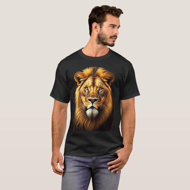 Kingly Lion T-Shirt (Front Full)