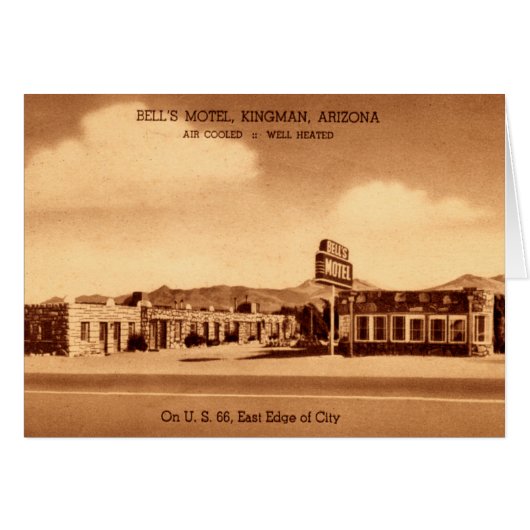 Kingman Arizona Bell's Motel (Front Horizontal)