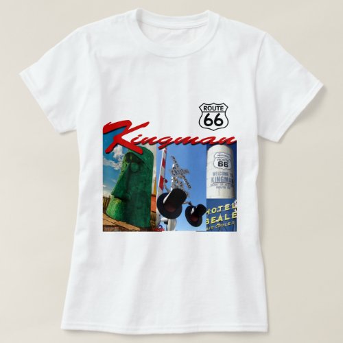 Kingman Arizona Route 66 Customize it T_Shirt