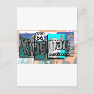 Kingman Arizona Route 66 Postcard