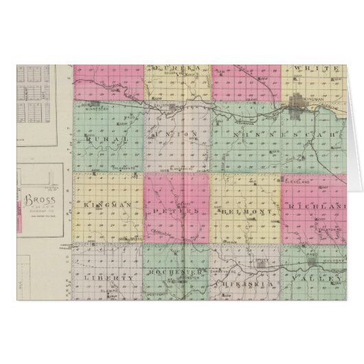 Kingman County, Kansas Cards (Front Horizontal)