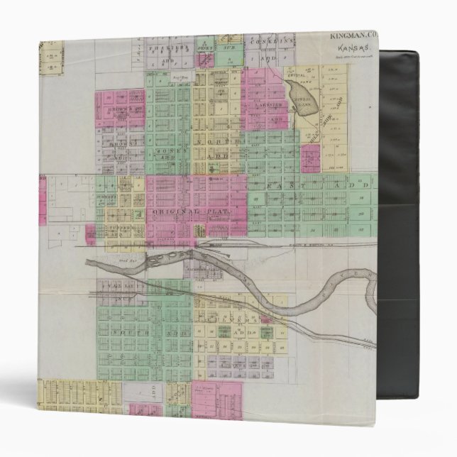 Kingman, Kingman County, Kansas Binder (Front/Inside)
