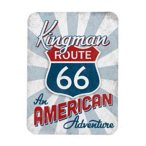 Kingman Route 66 Vintage America Arizona Magnet