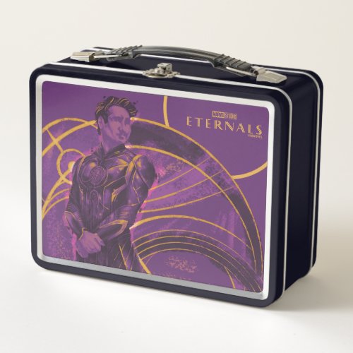 Kingo Astrometry Graphic Metal Lunch Box