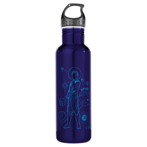 Kingo Astrometry Outline Stainless Steel Water Bottle