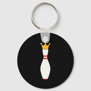 Kingpin  Bowling League Gift Keychain