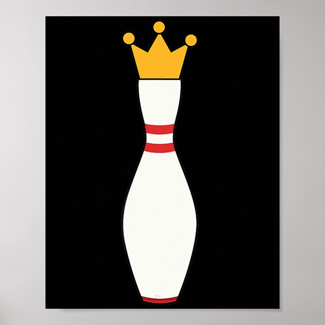 Kingpin Bowling League Gift Poster Zazzle