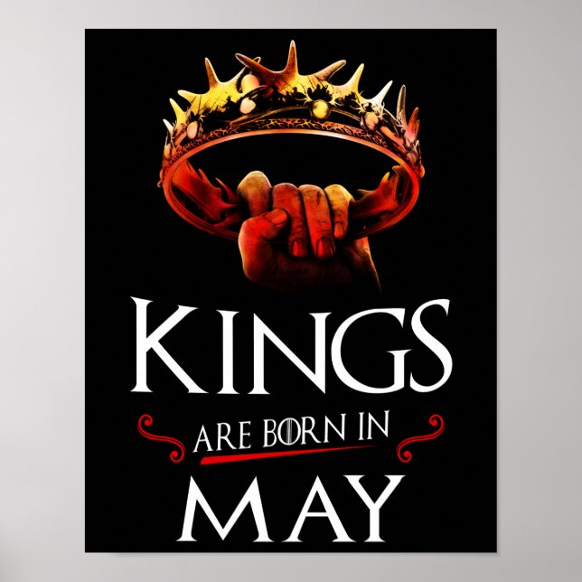 Kings Are Born In May Poster (Front)