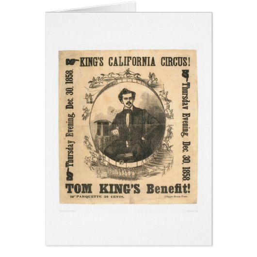 King's California Circus (0804A) Cards (Front)