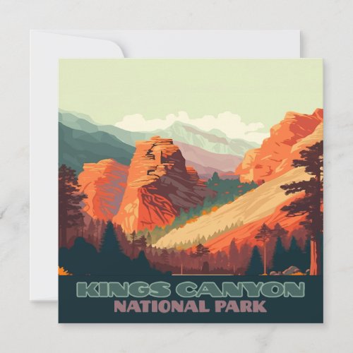 Kings Canyon National Park California Mountains