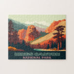 Kings Canyon National Park California Mountains Jigsaw Puzzle<br><div class="desc">Display the tall sequoia trees and granite mountains of Kings Canyon National Park,  in California.</div>