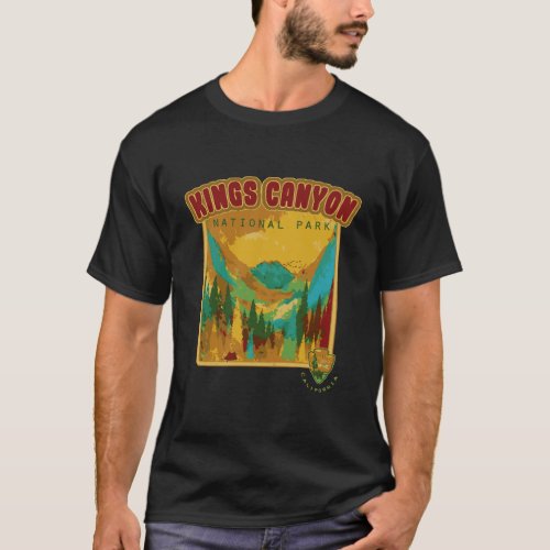 Kings Canyon National Park California Wilderness S T_Shirt