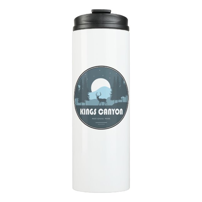 Kings Canyon National Park Deer Thermal Tumbler (Front)