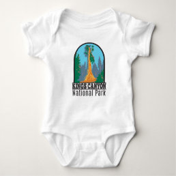 Kings Canyon National Park General Grant Tree Baby Bodysuit