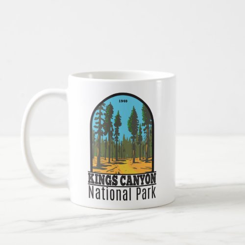 Kings Canyon National Park General Grant Vintage Coffee Mug
