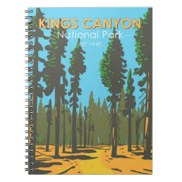Kings Canyon National Park General Grant Vintage Notebook