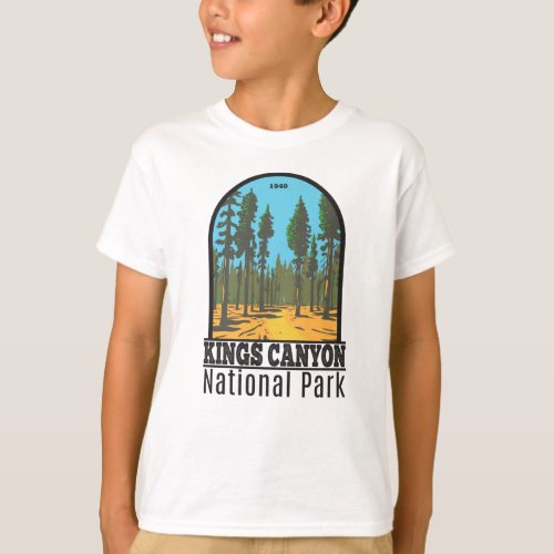Kings Canyon National Park General Grant Vintage T T_Shirt