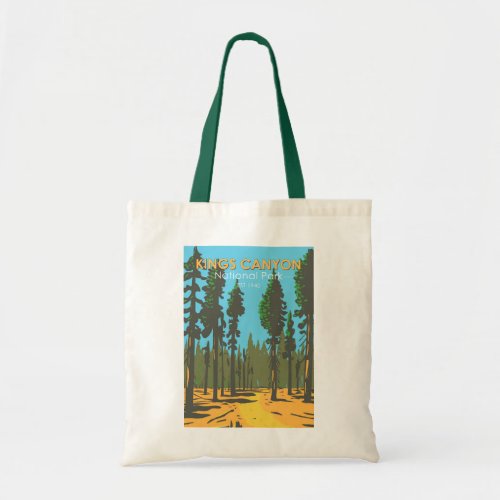 Kings Canyon National Park General Grant Vintage  Tote Bag