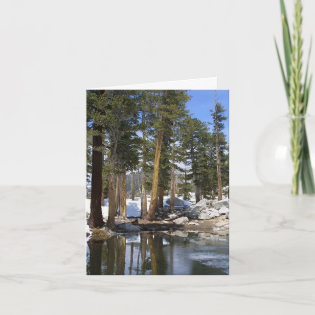 Kings Canyon National Park Holiday Card (Front)