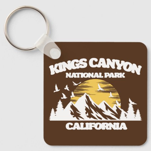 Kings Canyon National Park Keychain