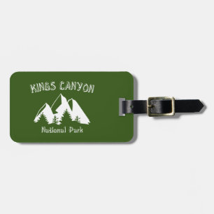 Kings Canyon National Park Luggage Tag