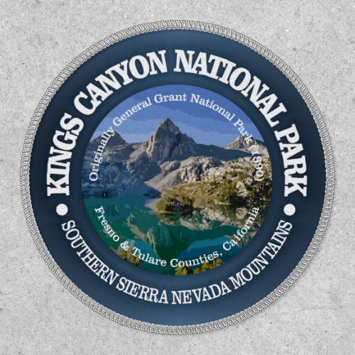 Kings Canyon National Park  Patch