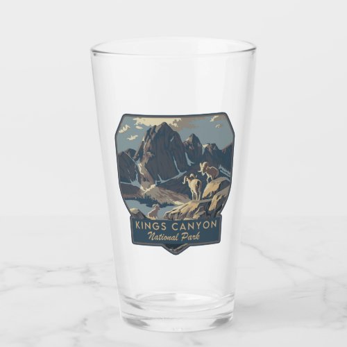 Kings Canyon National Park Pint Glass