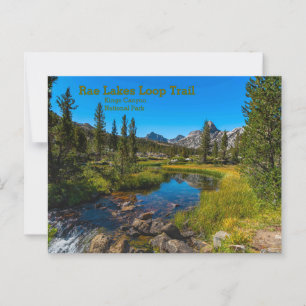 Kings Canyon National Park Post Card
