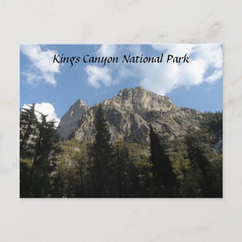 Kings Canyon National Park Postcard