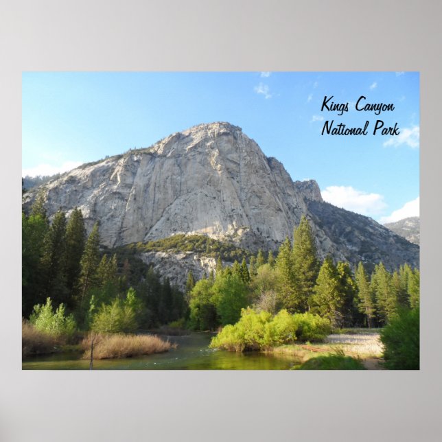 Kings Canyon National Park Poster (Front)