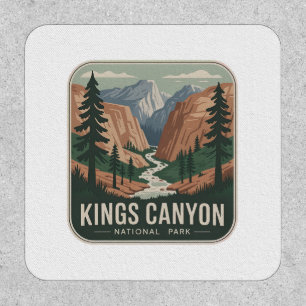 Kings Canyon National Park Retro Badge