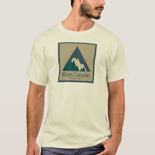 Kings Canyon National Park Rustic T_Shirt