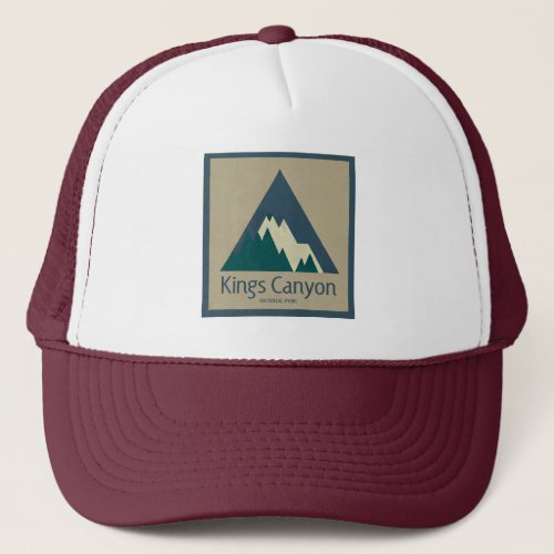 Kings Canyon National Park Rustic Trucker Hat