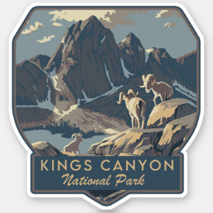 Kings Canyon National Park Sticker