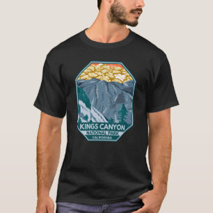 Kings Canyon National Park Sunset Vintage T-Shirt