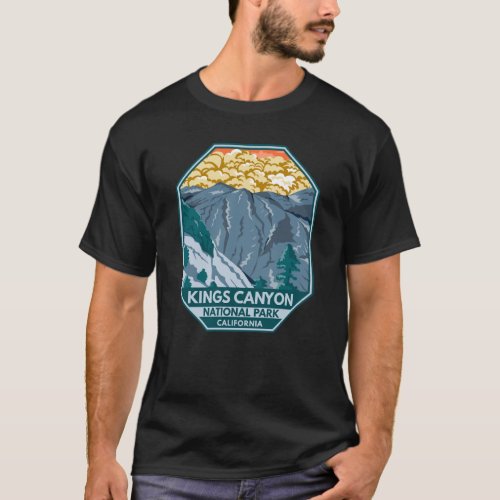 Kings Canyon National Park Sunset Vintage T_Shirt