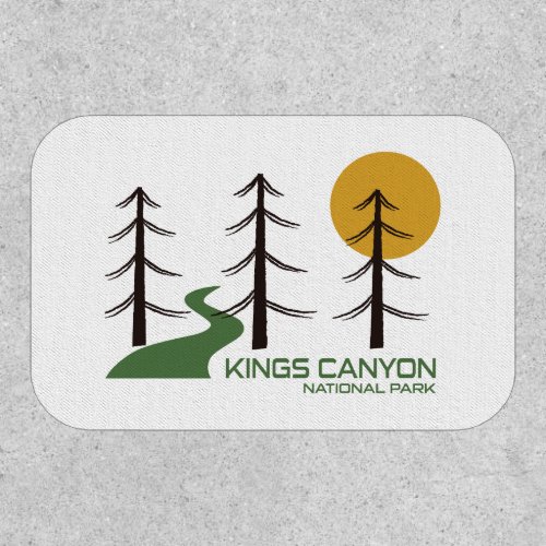 Kings Canyon National Park Trail Patch