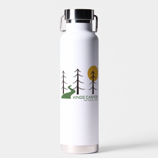 Kings Canyon National Park Trail Water Bottle (Front)