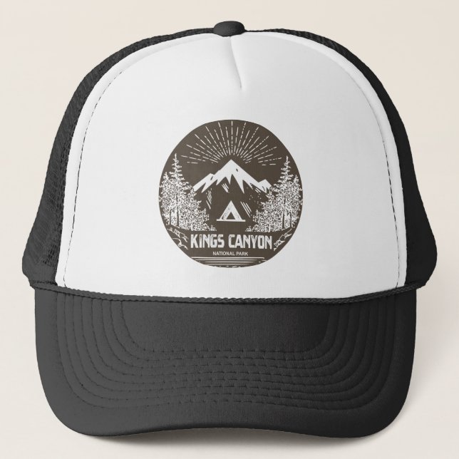 Kings Canyon National Park Trucker Hat (Front)