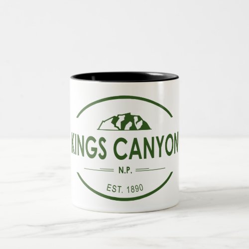 Kings Canyon National Park Two_Tone Coffee Mug