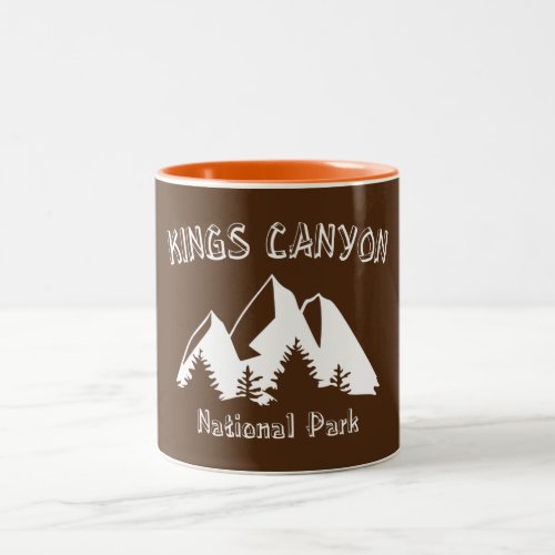 Kings Canyon National Park Two_Tone Coffee Mug