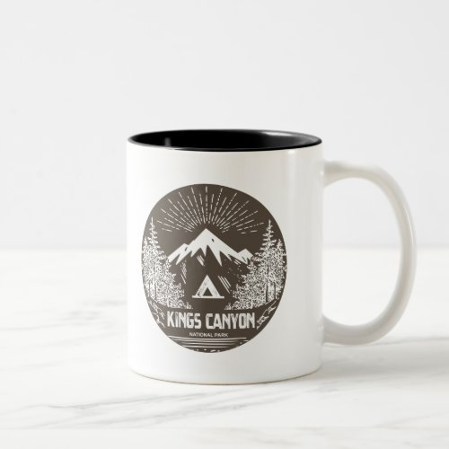 Kings Canyon National Park Two_Tone Coffee Mug
