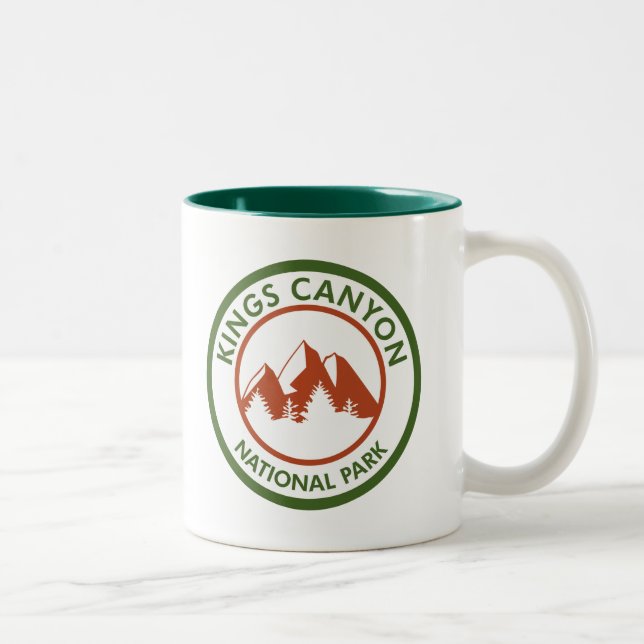 Kings Canyon National Park Two-Tone Coffee Mug (Right)