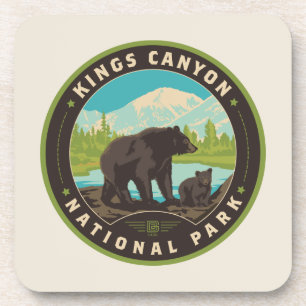 Kings Canyon National Parks Beverage Coaster