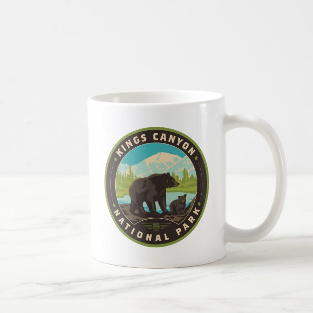 Kings Canyon National Parks Coffee Mug (Right)