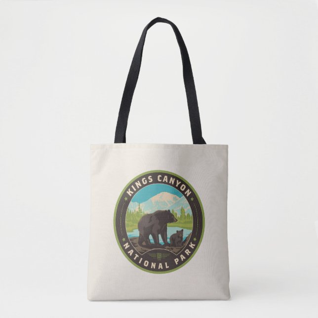 Kings Canyon National Parks Tote Bag (Front)