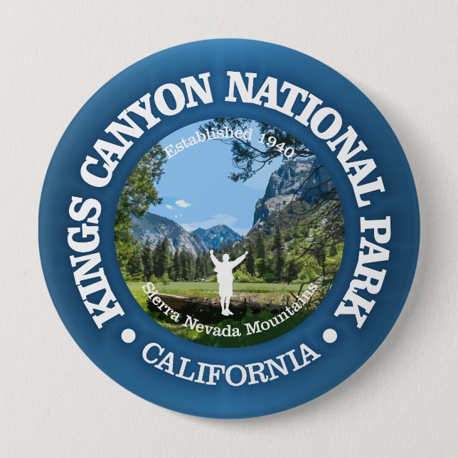 Kings Canyon NP2 Button (Front)