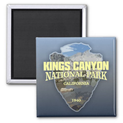 Kings Canyon NP arrowhead Magnet