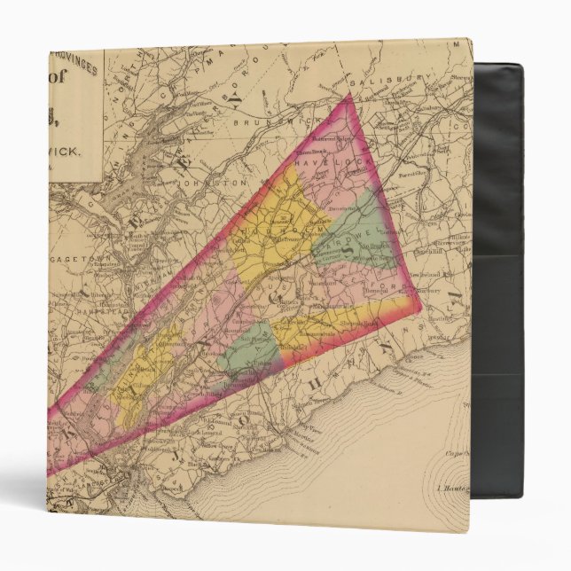 Kings Co, NB 3 Ring Binder (Front/Inside)