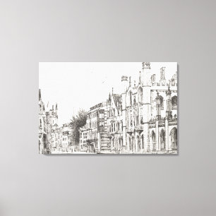 Kings College Cambridge 2007 Canvas Print